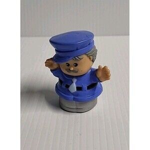 Fisher Price Little People Gray Hair Policeman